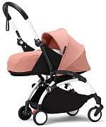 Коляска для новорожденных Stokke YOYO3 Newborn Pack 0+ рама белая White Ginger