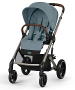 Прогулочная коляска Cybex Balios S Lux TPE 2025 Stormy Blue с дождевиком