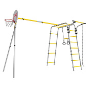 Дачный комплекс Romana - Акробат 2 без качелей 103.19.05 серый/жёлтый