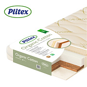 Детский матрас Plitex Organic Cotton 1190х600х120 ОРГ-16/1