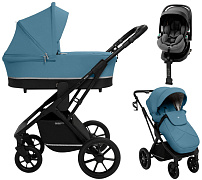 Коляска 4 в 1 Sweet Baby Nuvola + автокресло Premier Plus Grey Ocean Green
