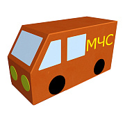 Мягкий модуль Romana Фургон Машина МЧС ДМФ-МК-01.23.06