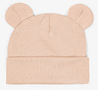 Чепчик (шапочка) AmaroBaby Nature essence bear бежевый 38