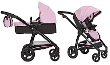 Коляски для кукол 2 в 1 Carrello Ultra 9696 Pink