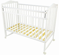 Детская кроватка Indigo Милана New + 3150611 белый