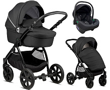 Детская коляска Noordi Fjordi 3 в 1 с автокреслом Terra Edusky Black 1132815/1302815 Black