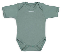 Боди Rant Hugs and Kisses с коротким рукавом Sage Green 62