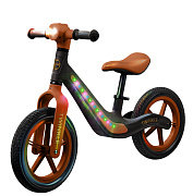 Двухколесный беговел AmaroBaby Twinkle черный/коричневый