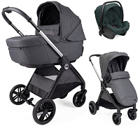 Коляска Chicco Bellagio 3 в 1 с автокреслом Kory Plus Fir Tree Black Satin