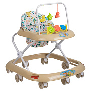 Детские ходунки Indigo Весело шагать С бежевый