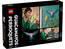 Конструктор LEGO Art The Fauna Collection – Macaw Parrots Коллекция фауны – Попугаи ара (31211)