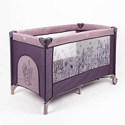 Манеж Amarobaby Multiform прямоугольный Flowers фиолетовый