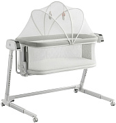 Колыбель приставная Sweet Baby Comfort 427654 белая/серая