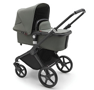 Коляска Bugaboo Fox Cub Complete 2 в 1 Black/Forest Green-Forest Green