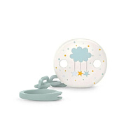 Клипса с цепочкой Suavinex Dreams для крепления соски-пустышки к одежде 308235 BLUE