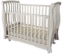 Детская кроватка Антел Luiza-3 (маятник универсальный,колесо,ящик) кашемир