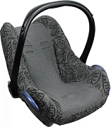 Чехол в автокресло Xplorys Dooky Seat cover 0+ Grey Leaves