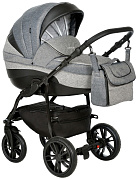 Детская коляска Indigo Indigo New 3 в 1 In07 черный