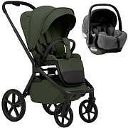 Прогулочная коляска Sweet Baby SBL Orso + автокресло Premier Grey Dark Green