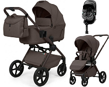 Коляска 4 в 1 Sweet Baby SBL Alba 2.0 и автокресло Premier Plus Grey Macadamia