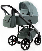 Детская коляска Adamex Nola Natura 3 в 1 N-8-MINT (МЯТА + МЯТА КОЖА)