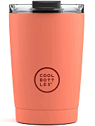 Термокружка Cool Bottles Tumbler Pastel Coral 330 мл
