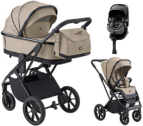 Коляска 3 в 1 Sweet Baby SBL Massimo + автокресло Premier Plus Grey Beige