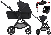 Детская коляска Anex iQ Basic NT 4 в 1 и автокресло Biuco BC100B + База Anex Karwala ISOFix без адаптеров NT Nyx