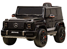 Детский электромобиль RiverToys Mercedes-AMG G63 K999KK черный глянец