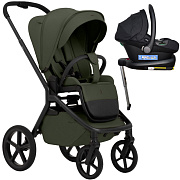 Прогулочная коляска Sweet Baby SBL Orso + автокресло Elegante Plus с базой i-Size ISOFIX DK780 Dark Green
