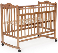 Детская кроватка Briciola-1 качалка 120x60 см орех