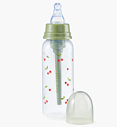 Бутылочка антиколиковая Happy Baby с силиконовой соской 250 мл 10015 cherry