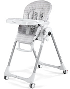 Стульчик для кормления Peg Perego Prima Pappa Follow Me Linear Grey
