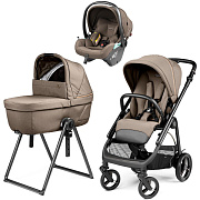 Коляска Peg Perego Veloce New Belvedere Lounge 3 в 1 Pine Bark