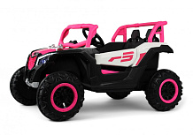 Детский электромобиль RiverToys K444AM PINK/розовый