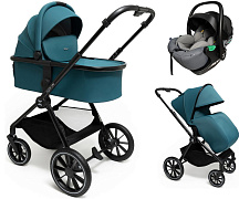 Коляска Agex Life 3 в 1 с автокреслом i-Safe S Grey ALG528 Green (Зеленый)