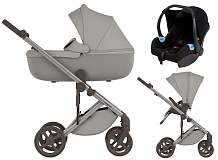 Детская коляска Anex Eli 3 в 1 без рюкзака и автокресло Biuco BC100B Granti
