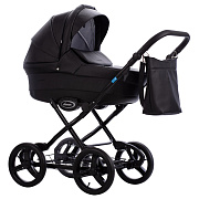 Детская коляска AroTeam Cocoline Prima 3 в 1 06 черная кожа