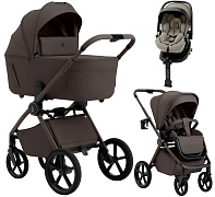 Коляска 4 в 1 Sweet Baby SBL Elegante Therma Colore + автокресло Premier Plus Begie Chocolate Brown