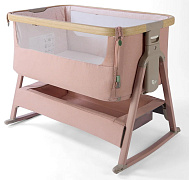 Колыбель приставная Tutti Bambini CoZee Air 2 с колесами GTD Дуб/Розовый (Drifted Oak/Blush)