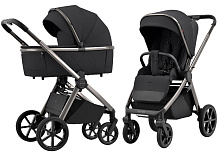 Коляска 2 в 1 Carrello Omega CRL-6530/1 Absolute Black