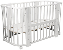Кроватка-трансформер Indigo Baby Line 5 в 1 звездочки