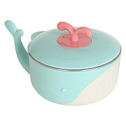 Термотарелка Pituso 300 мл YHY016 Light blue/Голубой