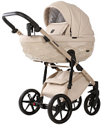 Детская коляска Adamex Chantal Pro Natura 2 в 1 CN-3-VANILLA (СВ. БЕЖ. КОЖА)