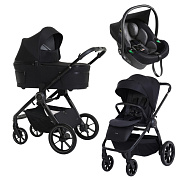 Детская коляска Espiro Yoga 3 в 1 2025 111 calm evening voice of nature/Чёрный (Black 110)