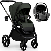 Прогулочная коляска Sweet Baby SBL Elegante Therma + автокресло Premier Grey Green