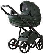 Детская коляска Adamex Chantal Pro Natura 3 в 1 CN-12-FOREST (Т. ЗЕЛЕНАЯ КОЖА)