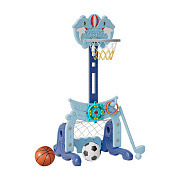 Стойка баскетбольная Perfetto Sport Морская PS-075-B синий
