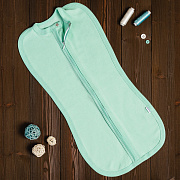 Пеленка-кокон Vikalex Мятный на молнии