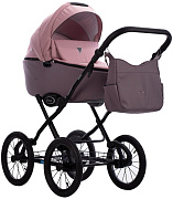 Детская коляска AroTeam Moreno SL 2 в 1 04 св.розовый+т.пудра кожа